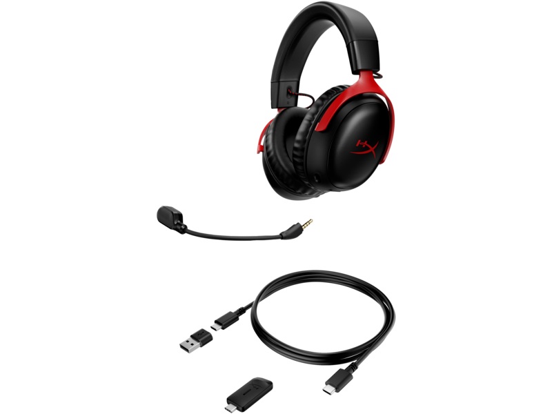 Obrázek HyperX Cloud III Wireless - Red