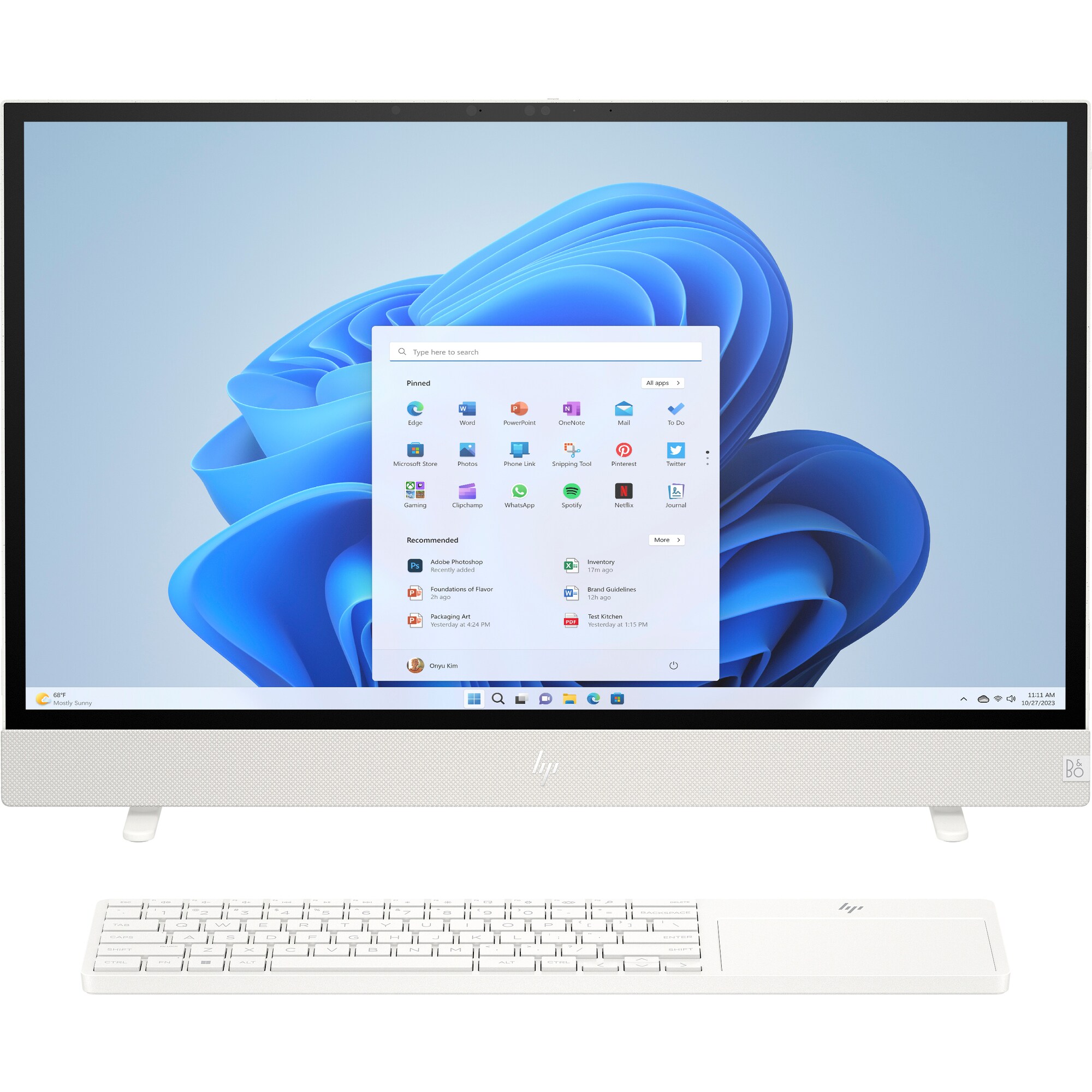 Obrázek HP Envy/24-cs0000nc/23,8"/QHD/T/i5-1335U/16GB/1TB SSD/Intel UHD/W11H/White/2R