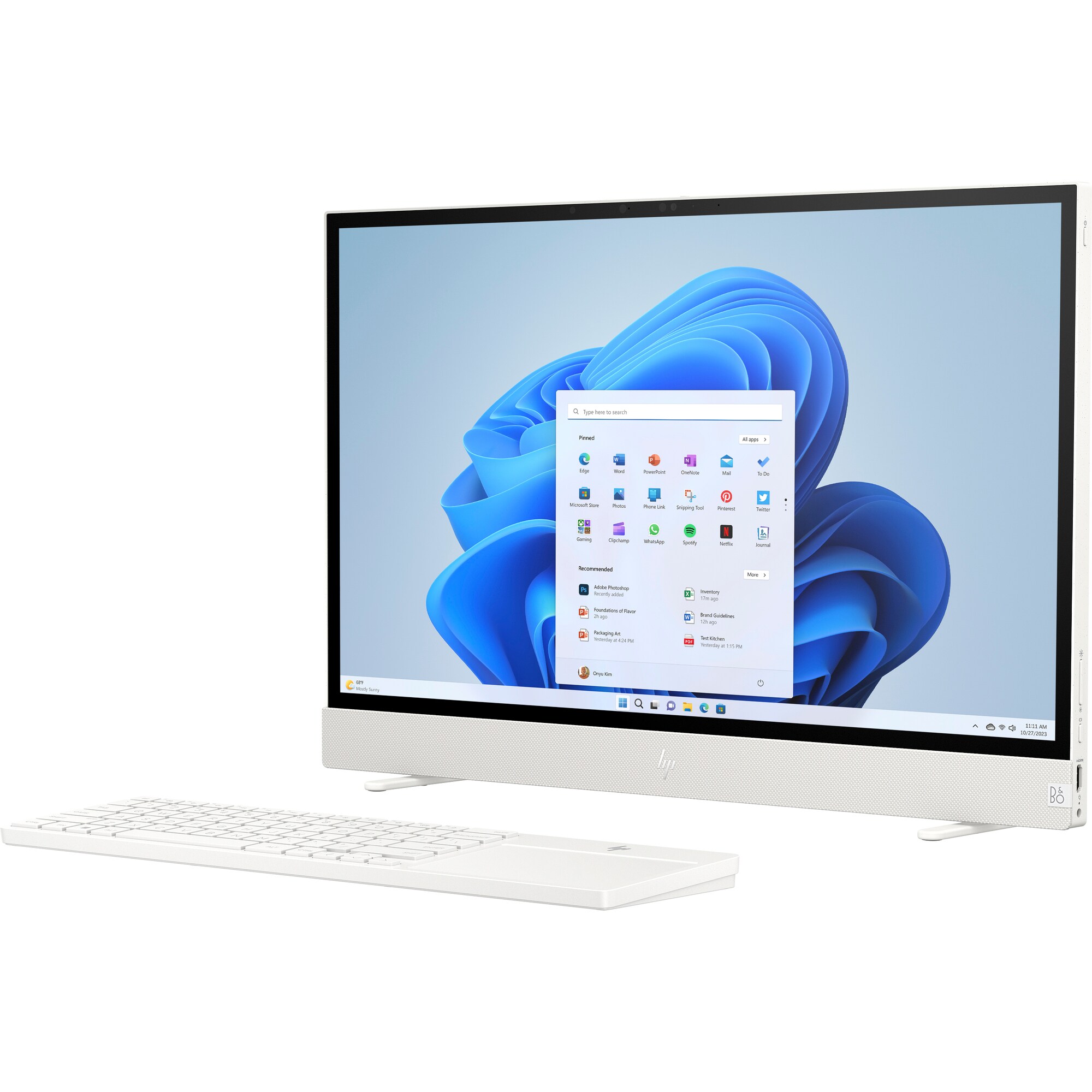 Obrázek HP Envy/24-cs0000nc/23,8"/QHD/T/i5-1335U/16GB/1TB SSD/Intel UHD/W11H/White/2R