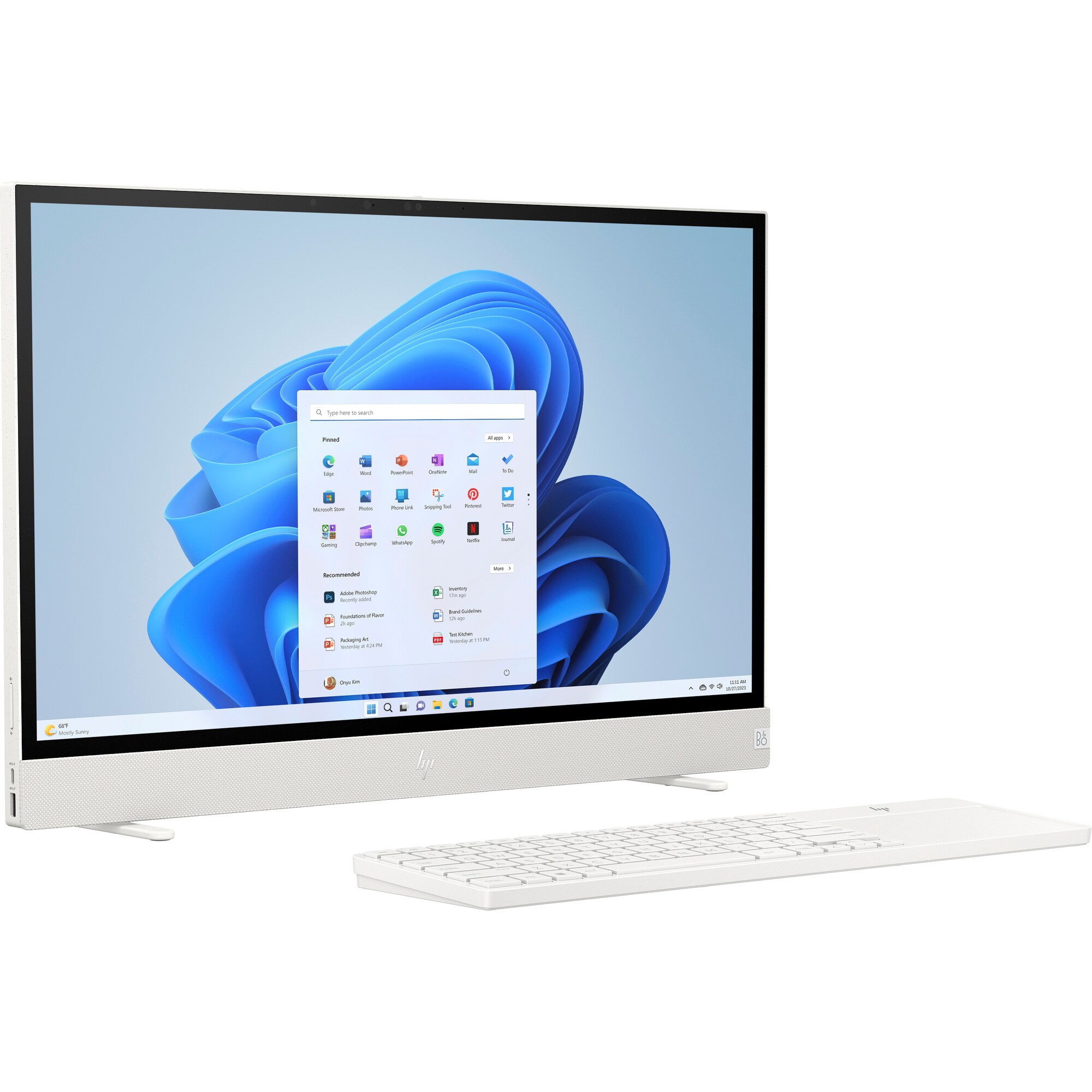 Obrázek HP Envy/24-cs0000nc/23,8"/QHD/T/i5-1335U/16GB/1TB SSD/Intel UHD/W11H/White/2R