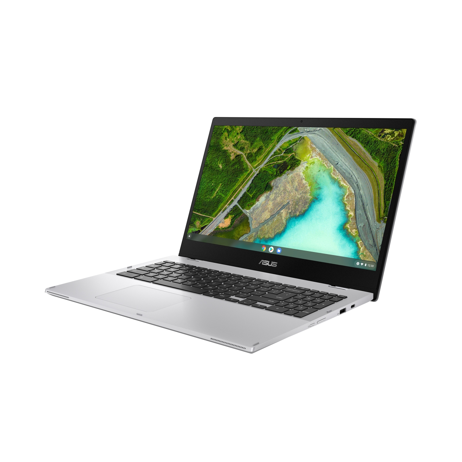 Obrázek ASUS Chromebook Flip CX1/CX1500F/N4500/15,6"/FHD/T/4GB/64GB eMMC/UHD/Chrome/Silver/2R