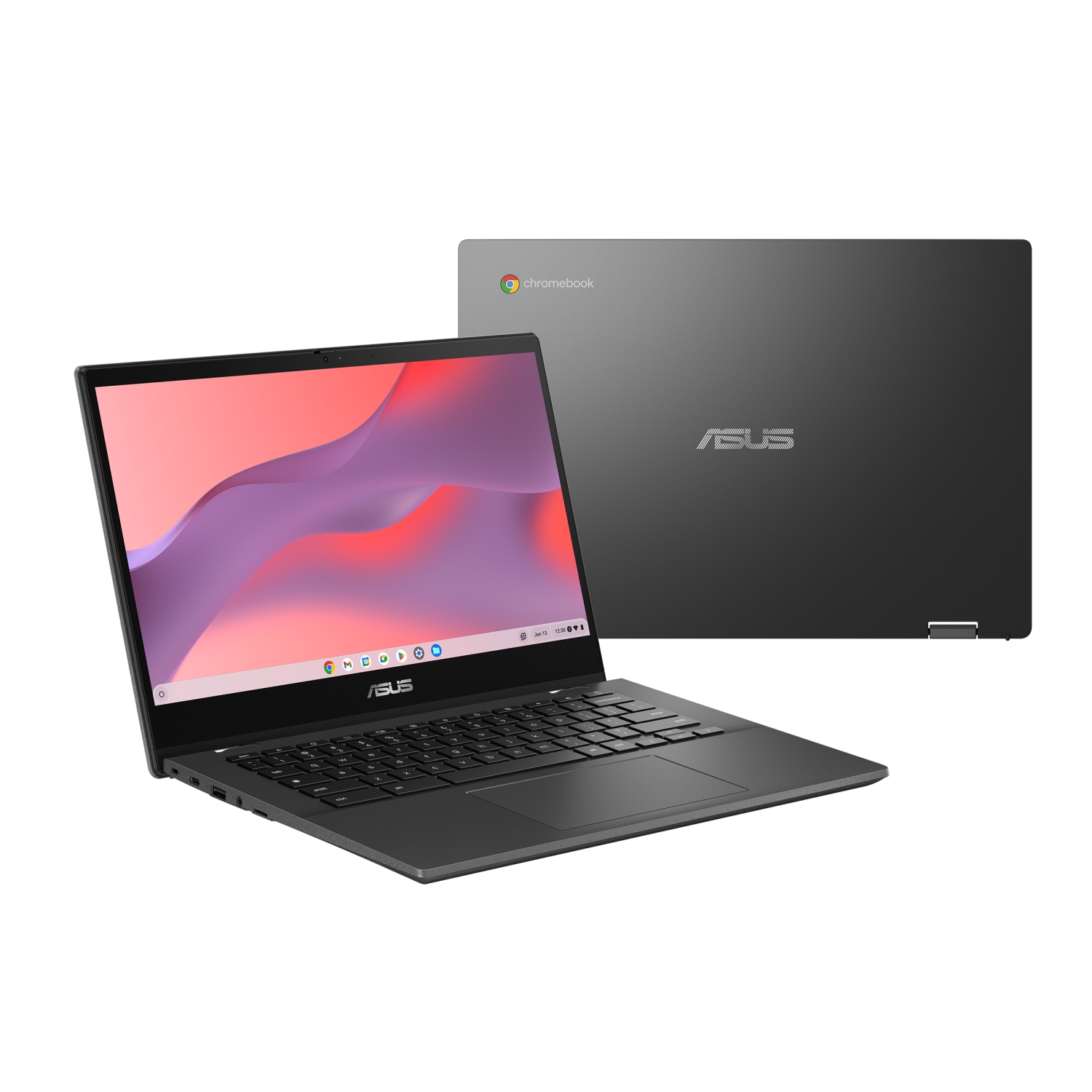 Obrázek ASUS Chromebook CM14 Flip/CM1402FM2A/MTK-520/14"/FHD/T/4GB/64GB eMMC/Mali-G52/Chrome/Gray/2R