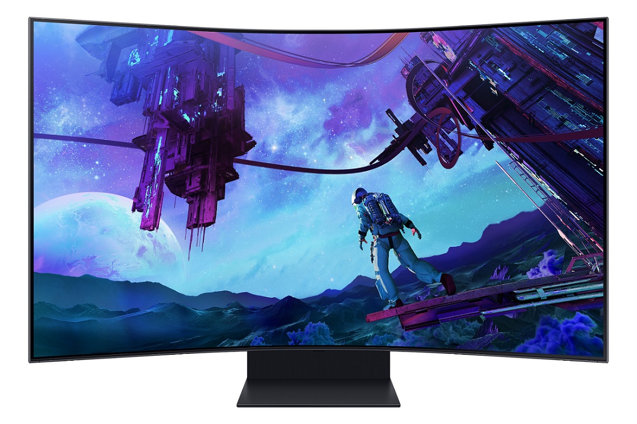 Samsung Odyssey Ark G9/G97NC/55"/VA/4K UHD/165Hz/1ms/Black/2R