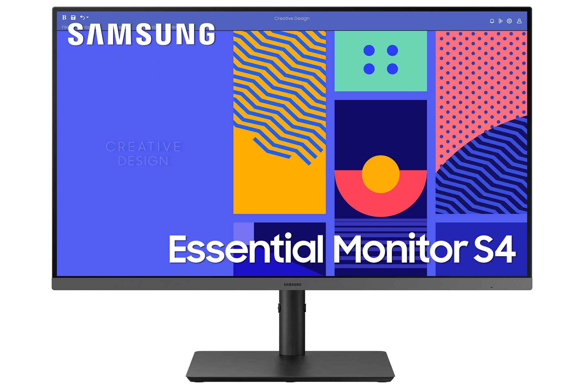 Obrázek Samsung Essential S4/S432GC/27"/IPS/FHD/100Hz/4ms/Black/3R