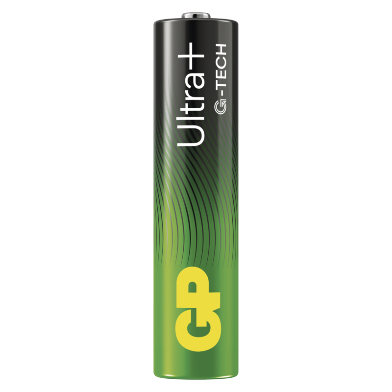 Obrázek GP Alkalická baterie ULTRA PLUS AAA (LR03)- 4ks