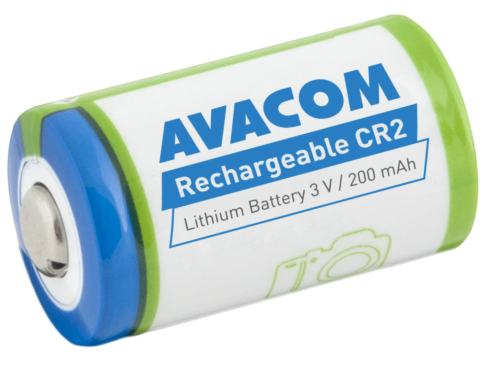 Obrázek Nabíjecí fotobaterie Avacom CR2 3V 200mAh 0.6Wh
