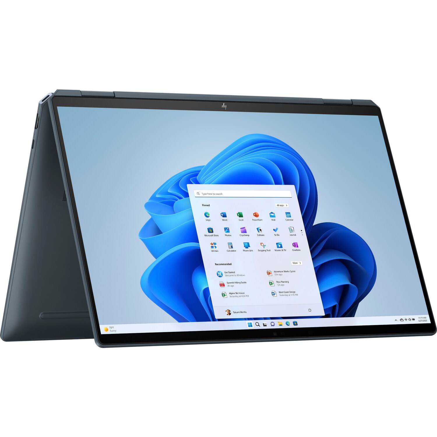 Obrázek HP Spectre x360/16-aa0011nc/U7-155H/16"/2880x1800/T/32GB/1TB SSD/Arc Xe/W11P/Blue/2R