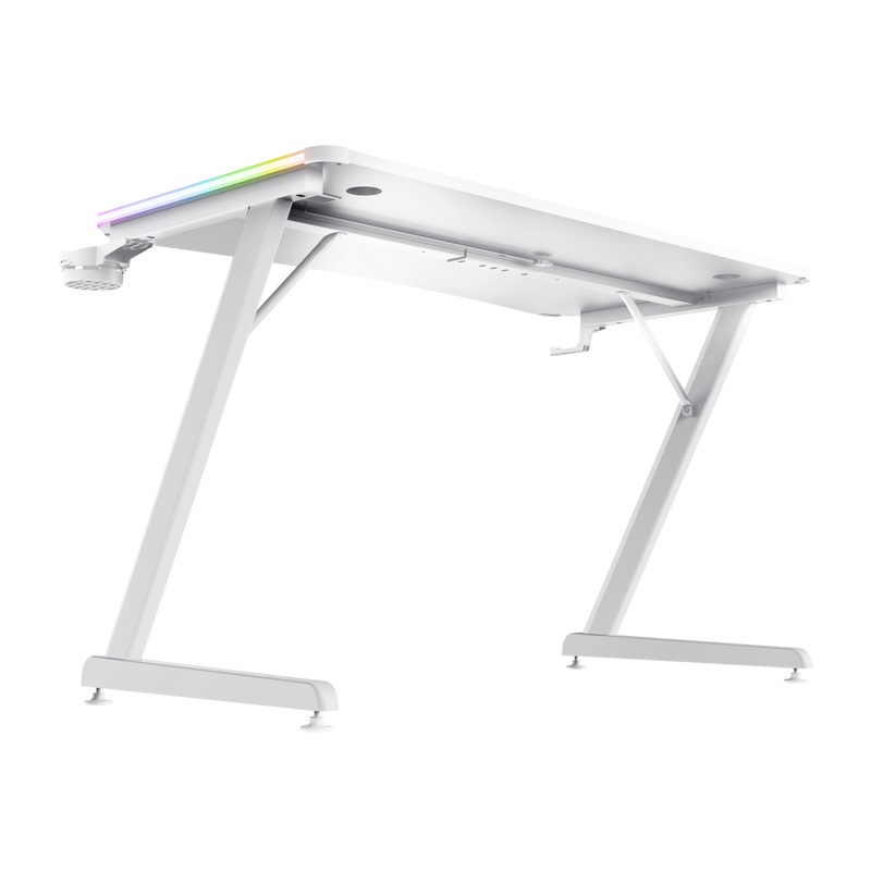 Obrázek TRUST GXT709W LUMINUS RGB DESKGXT RGB DESK WHT