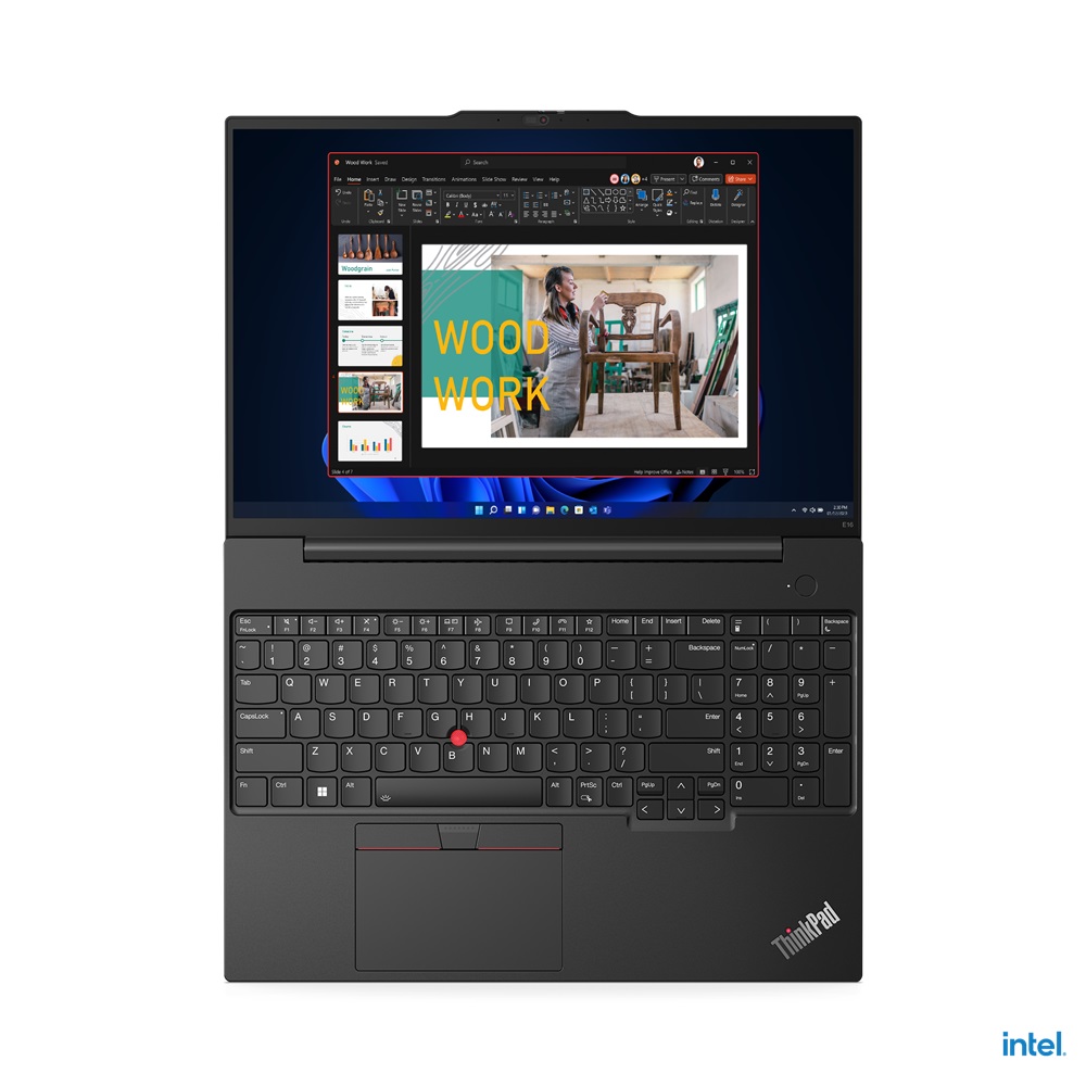 Obrázek Lenovo ThinkPad E/E16 Gen 1 (Intel)/i7-13700H/16"/WUXGA/16GB/1TB SSD/UHD/W11P/Black/3R