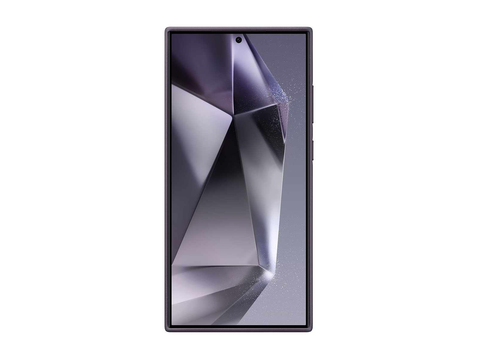 Obrázek Samsung Zadní kryt z veganské kůže S24 Ultra Dark Violet