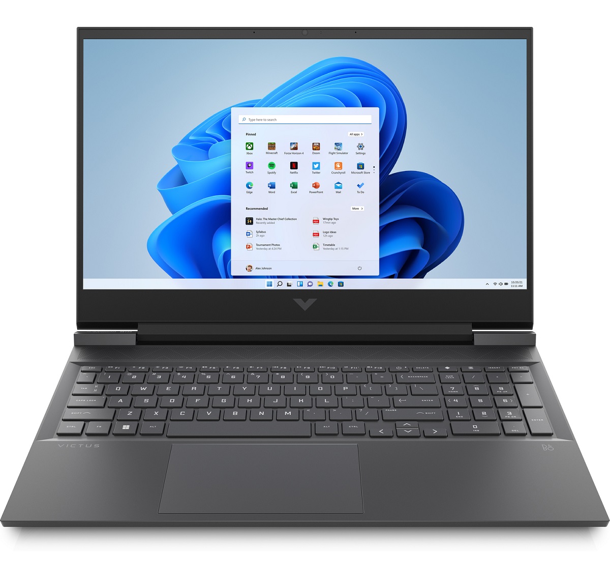 Obrázek HP Victus/16-r0950nc/i5-13500H/16,1"/FHD/16GB/1TB SSD/RTX 4050/W11H/Gray/2R