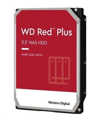 Obrázek WD Red Plus/8TB/HDD/3.5"/SATA/5640 RPM/Červená/3R