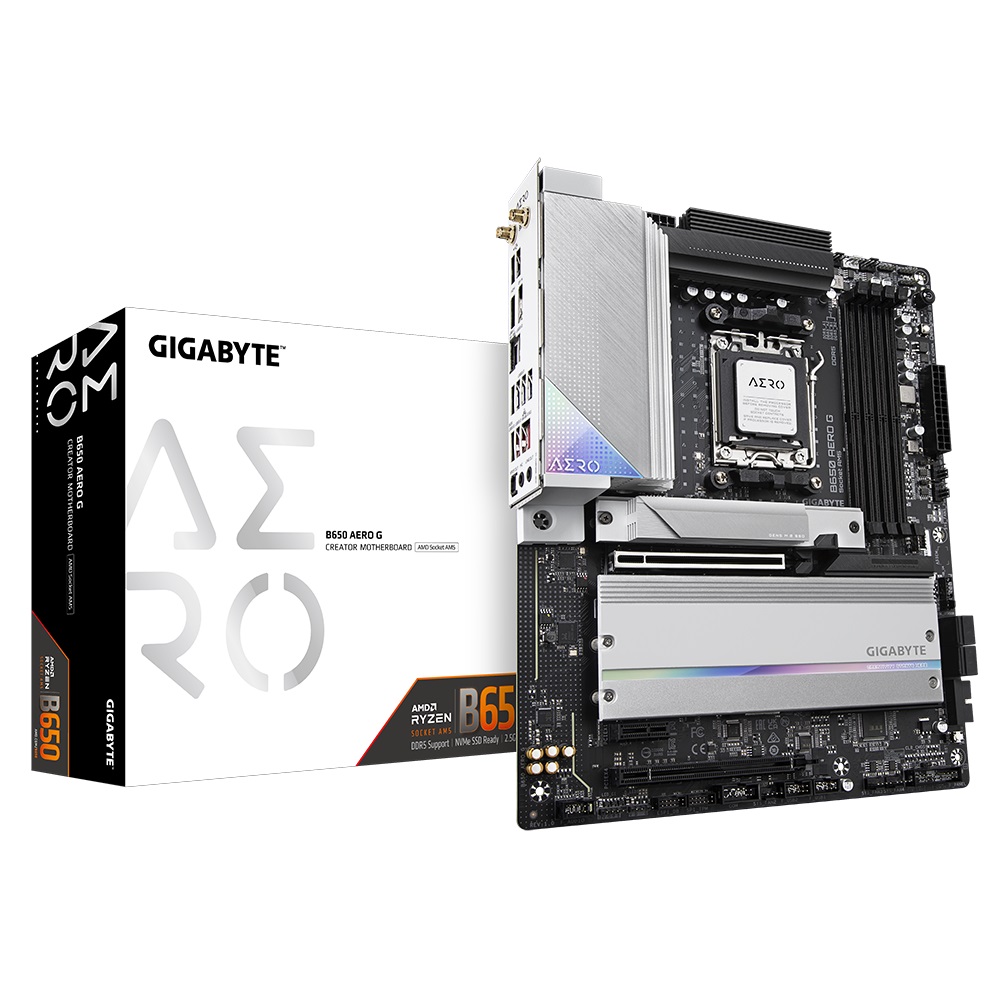 Obrázek GIGABYTE B650 AERO G/AM5/ATX