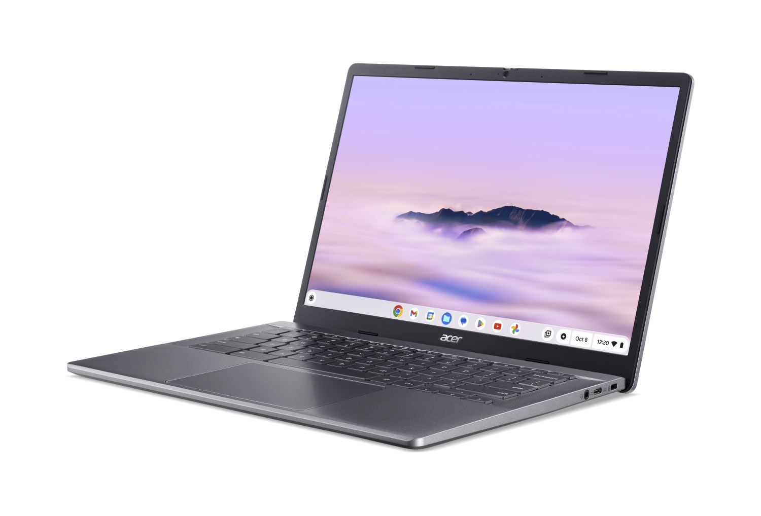 Obrázek Acer Chromebook Plus 514/CB514-3HT-R98A/R5-7520C/14"/WUXGA/T/16GB/256GB SSD/AMD int/Chrome/Gray/2R