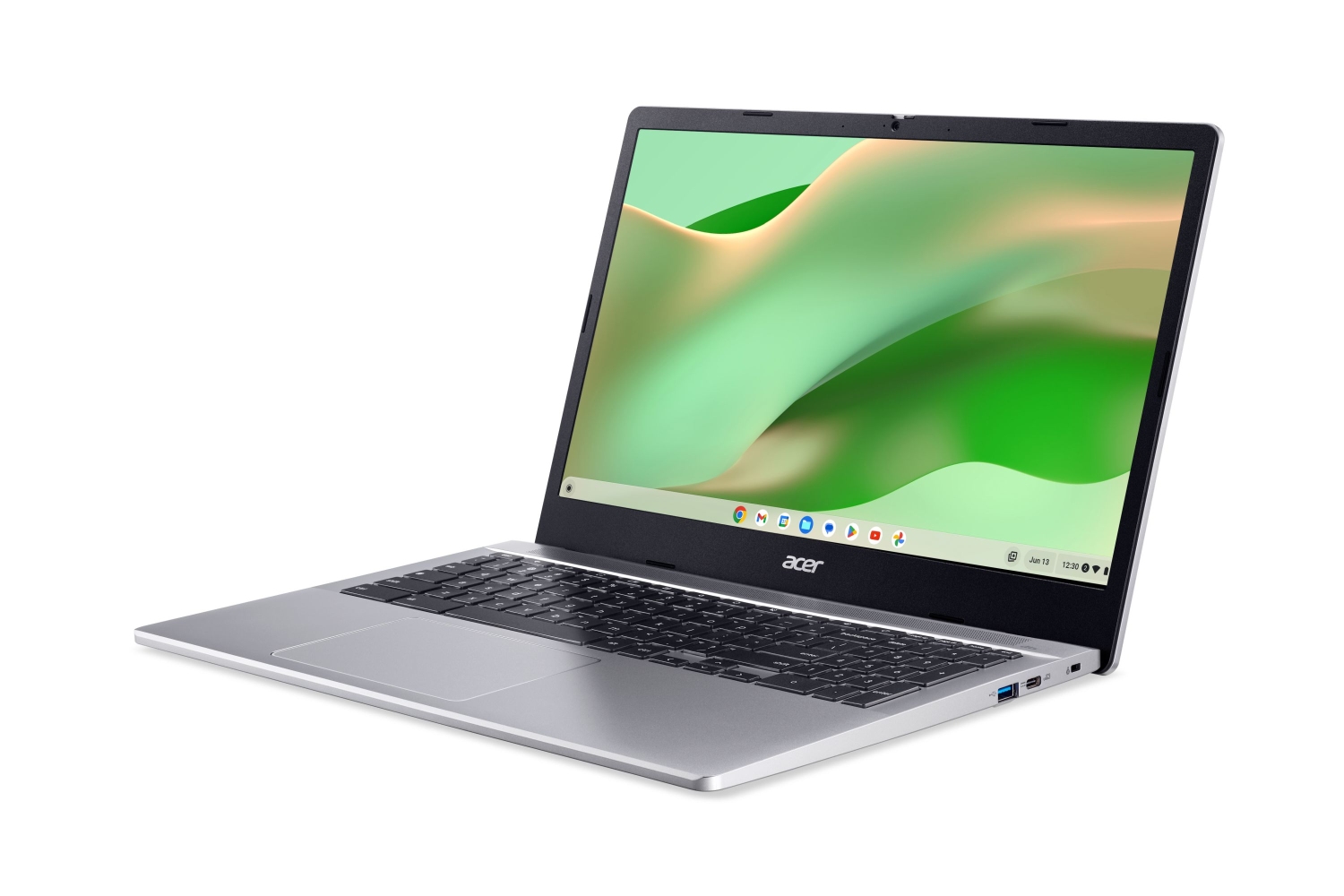 Obrázek Acer Chromebook 315/CB315-5HT-C5KN/N100/15,6"/FHD/T/8GB/128GB eMMC/UHD/Chrome/Silver/2R