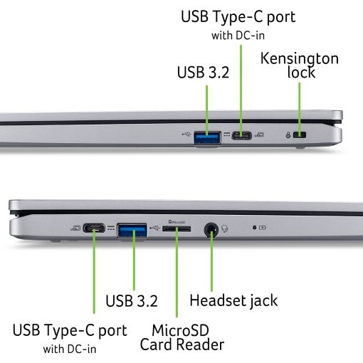 Obrázek Acer Chromebook 315/CB315-5HT-C5KN/N100/15,6"/FHD/T/8GB/128GB eMMC/UHD/Chrome/Silver/2R