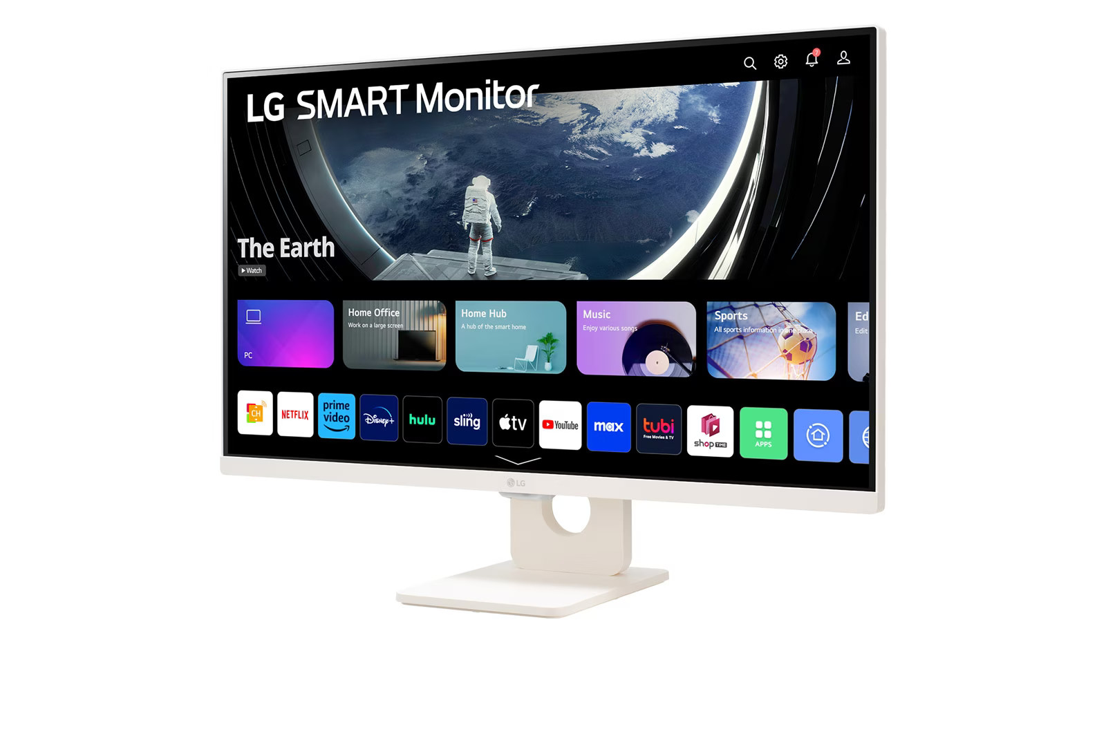 Obrázek LG/27SR50F-W/27"/IPS/FHD/60Hz/8ms/White/2R