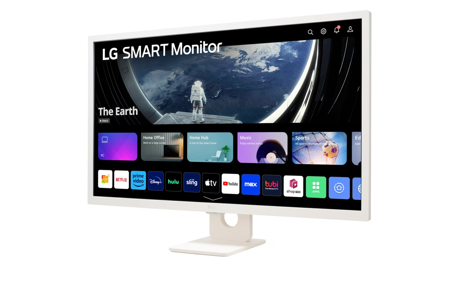 Obrázek LG/32SR50F-W/32"/IPS/FHD/60Hz/8ms/White/2R