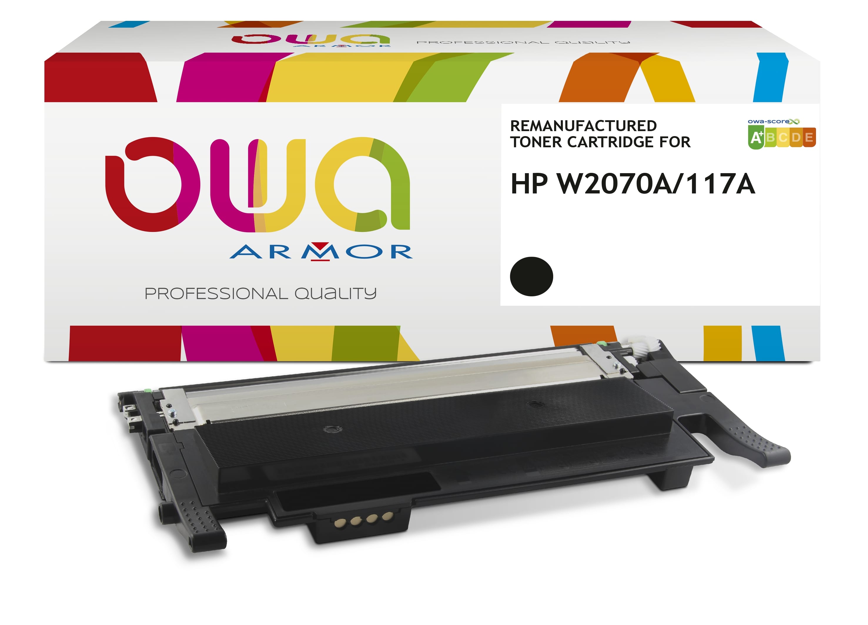 Obrázek OWA Armor toner kompatibilní s HP W2070A, 117A, 1000st, černá/black