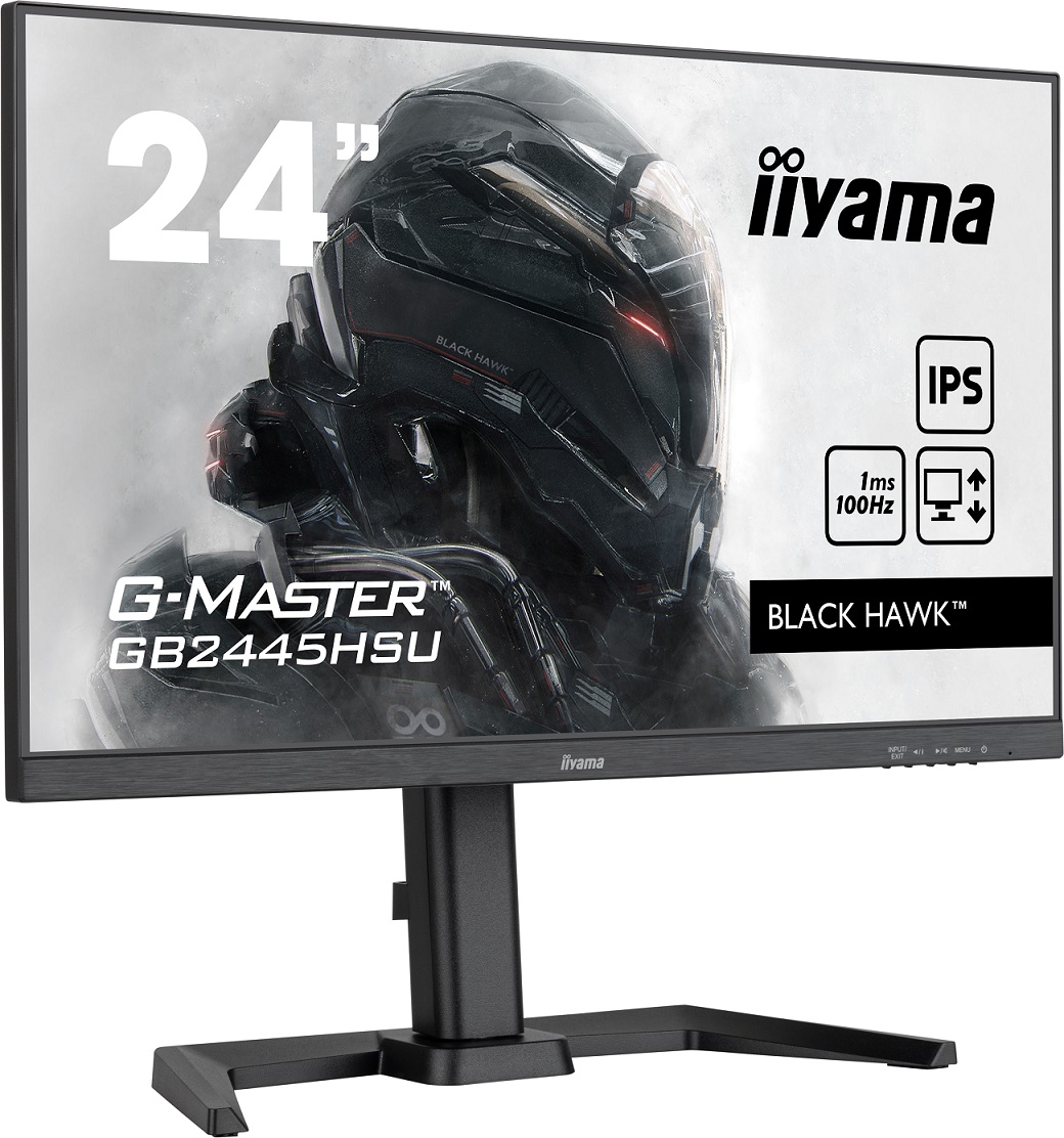 Obrázek iiyama G-Master/GB2445HSU-B1/24"/IPS/FHD/100Hz/1ms/Black/3R