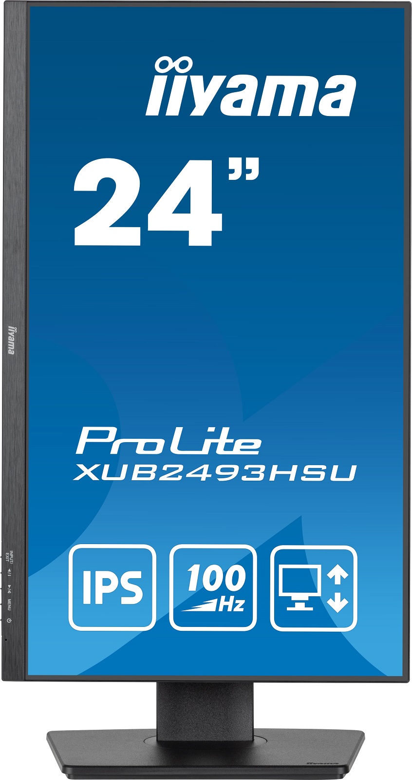 Obrázek iiyama ProLite/XUB2493HSU-B6/23,8"/IPS/FHD/100Hz/1ms/Black/3R