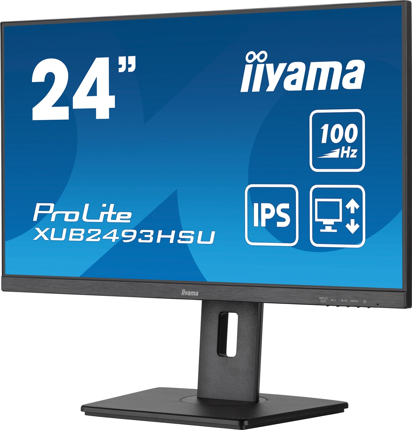 Obrázek iiyama ProLite/XUB2493HSU-B6/23,8"/IPS/FHD/100Hz/1ms/Black/3R