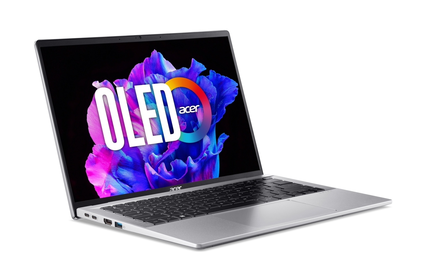 Obrázek Acer Swift Go 14/SFG14-72/U5-125H/14"/2880x1800/16GB/1TB SSD/Arc Xe/W11H/Silver/2R