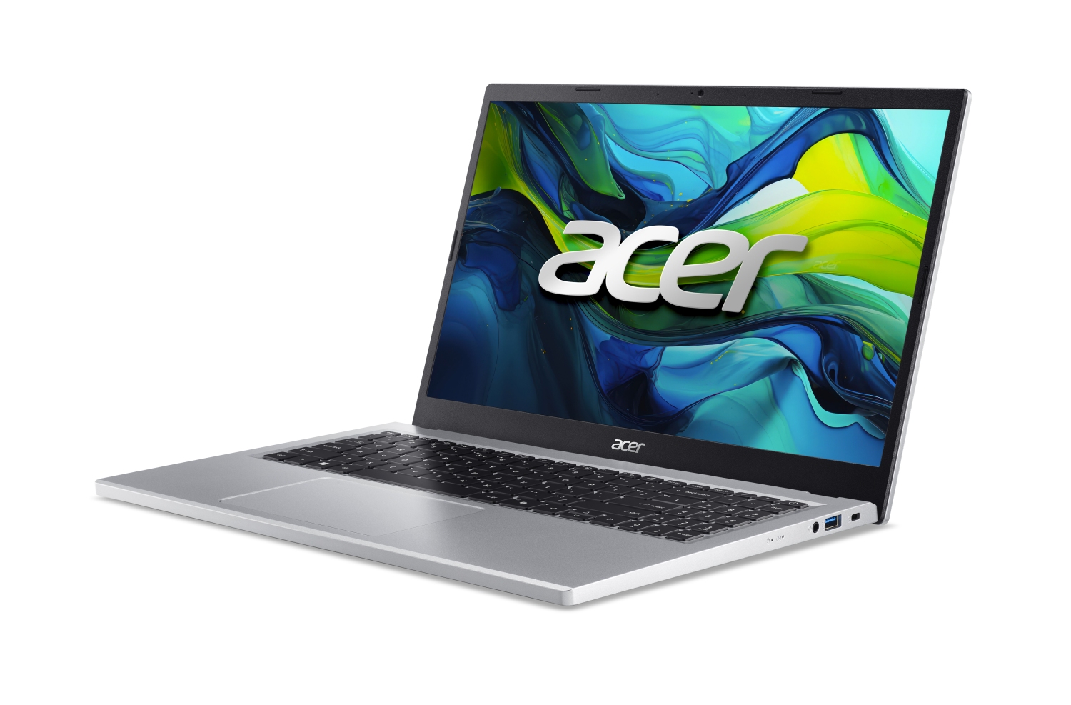 Obrázek Acer Aspire Go 15/AG15-31P/N100/15,6"/FHD/8GB/128GB UFS/UHD/W11S/Silver/2R