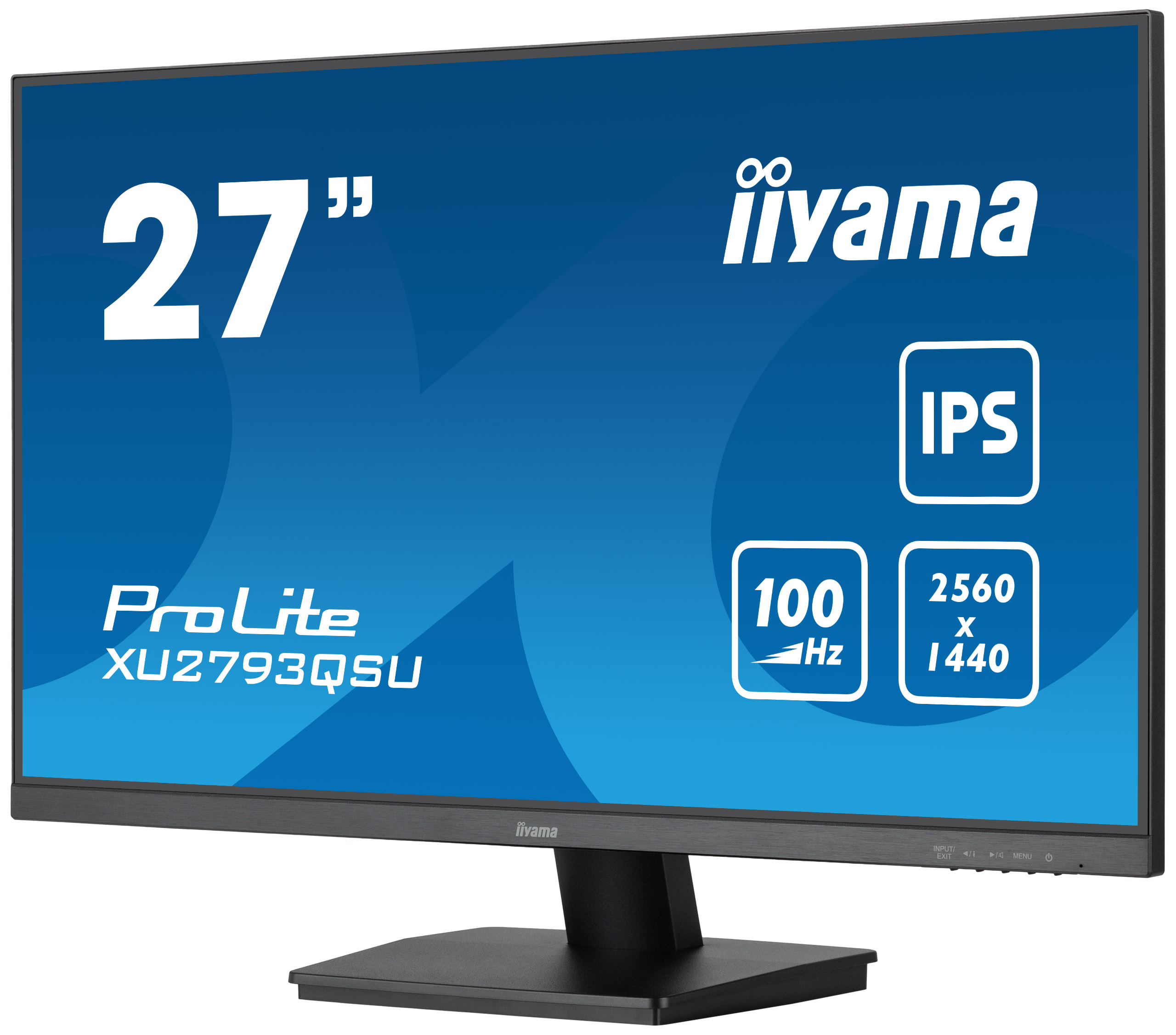 Obrázek iiyama ProLite/XU2793QSU-B6/27"/IPS/QHD/100Hz/1ms/Black/3R