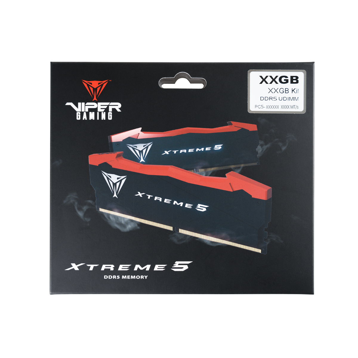 Obrázek Patriot Viper Xtreme 5/DDR5/48GB/8200MHz/CL38/2x24GB/Black