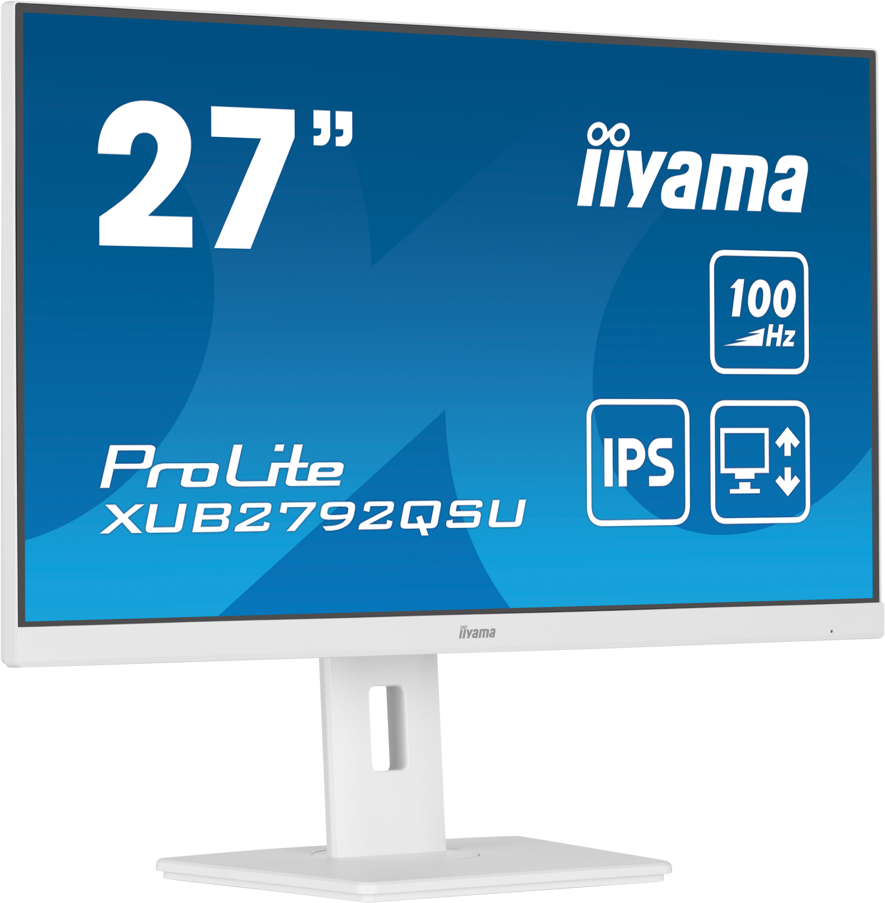 Obrázek iiyama ProLite/XUB2792QSU-W6/27"/IPS/QHD/100Hz/0,4ms/White/3R