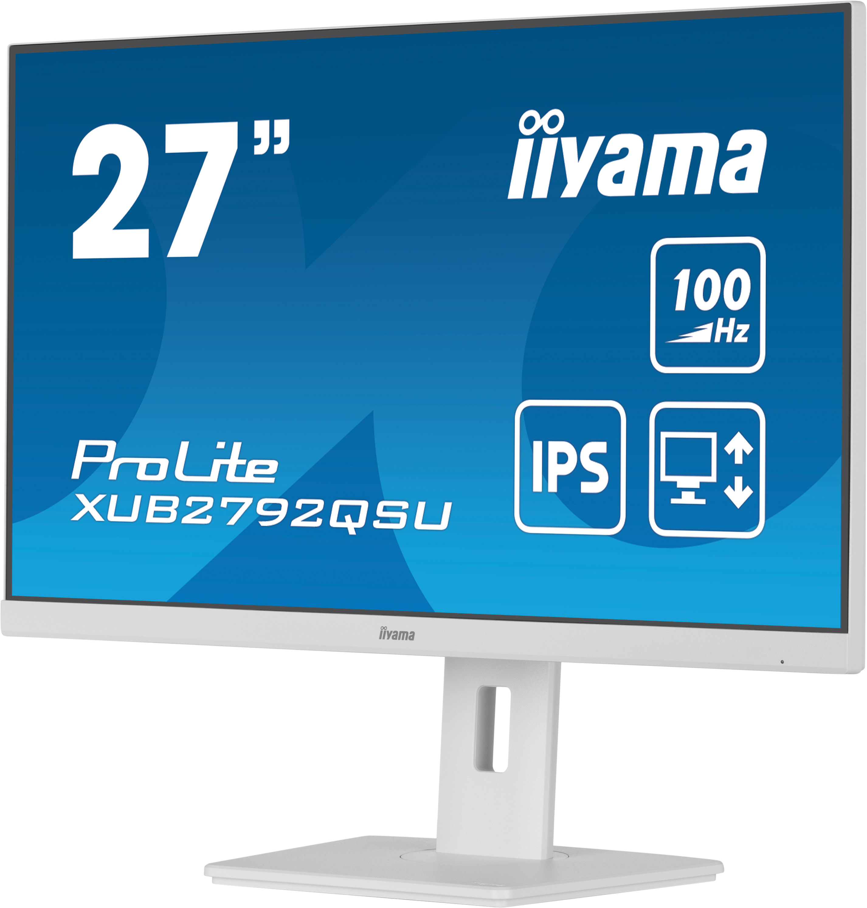 Obrázek iiyama ProLite/XUB2792QSU-W6/27"/IPS/QHD/100Hz/0,4ms/White/3R