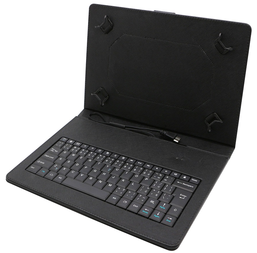 Obrázek iGET S10C - univerzální pouzdro s klávesnicí pro 10.1" a 10.36" tablety