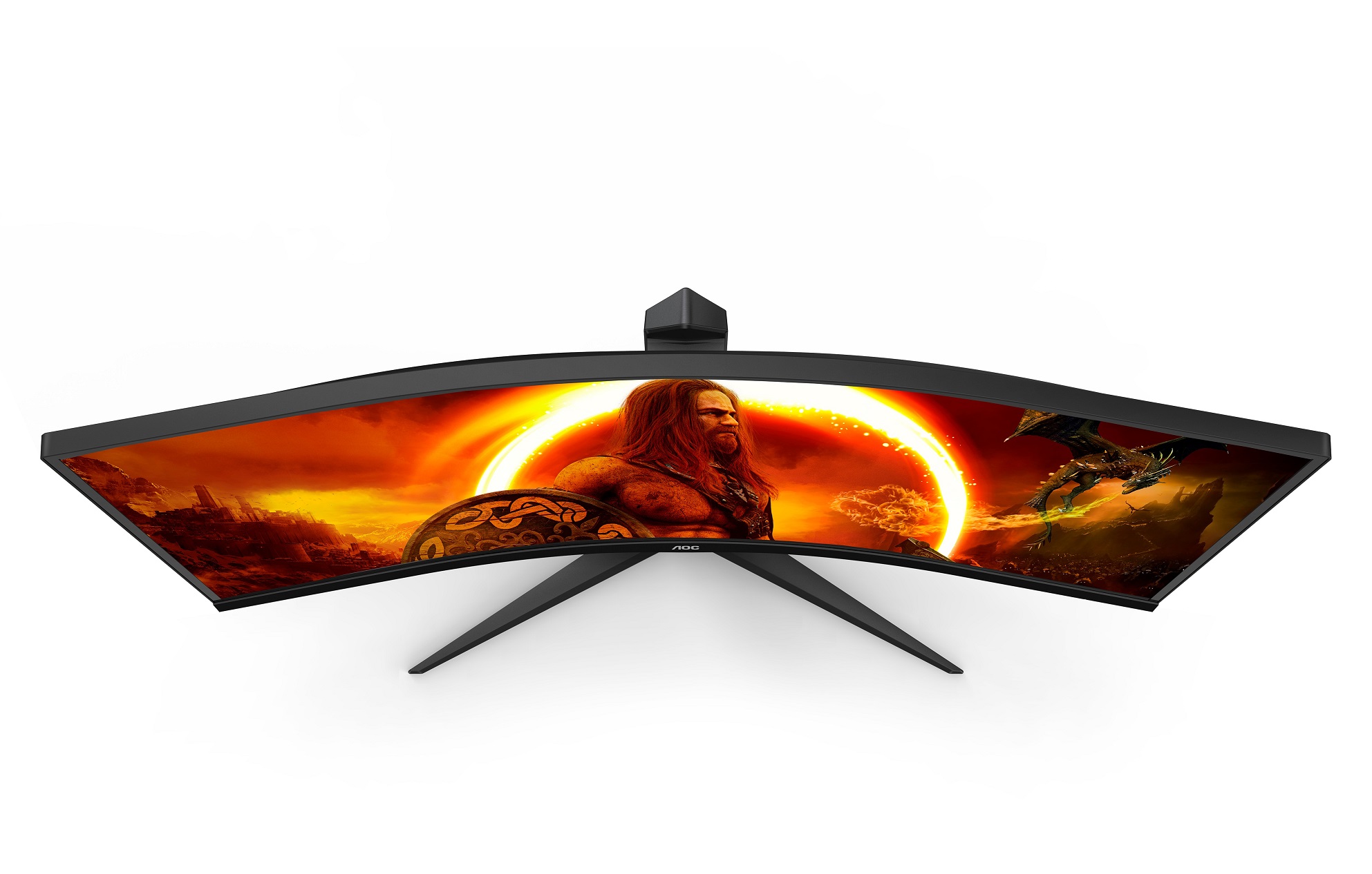 Obrázek AOC/CU34G2XE-BK/34"/VA/3440x1440/144Hz/1ms/Blck-Red/3R