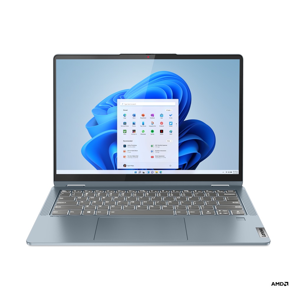 Obrázek Lenovo IdeaPad Flex 5/14ALC7/R7-5700U/14"/WUXGA/T/16GB/1TB SSD/RX Vega 8/W11H/Blue/2R