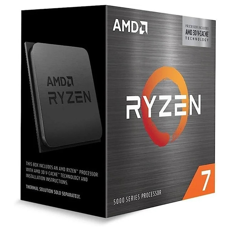 Obrázek AMD/R7-5700X3D/8-Core/3GHz/AM4