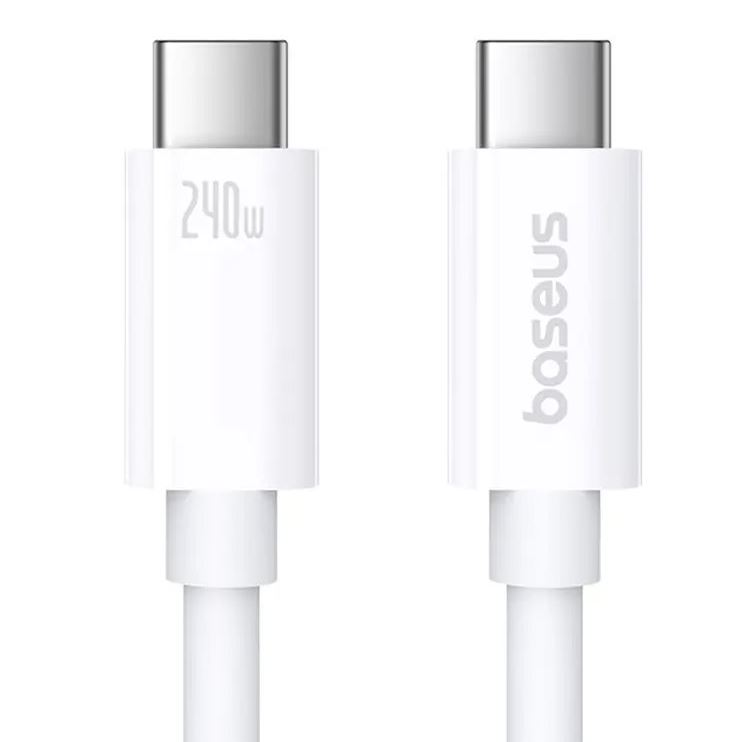 Obrázek Baseus Superior Series 2 Fast Charging Datový Kabel USB-C - USB-C 240W 1m Moon White