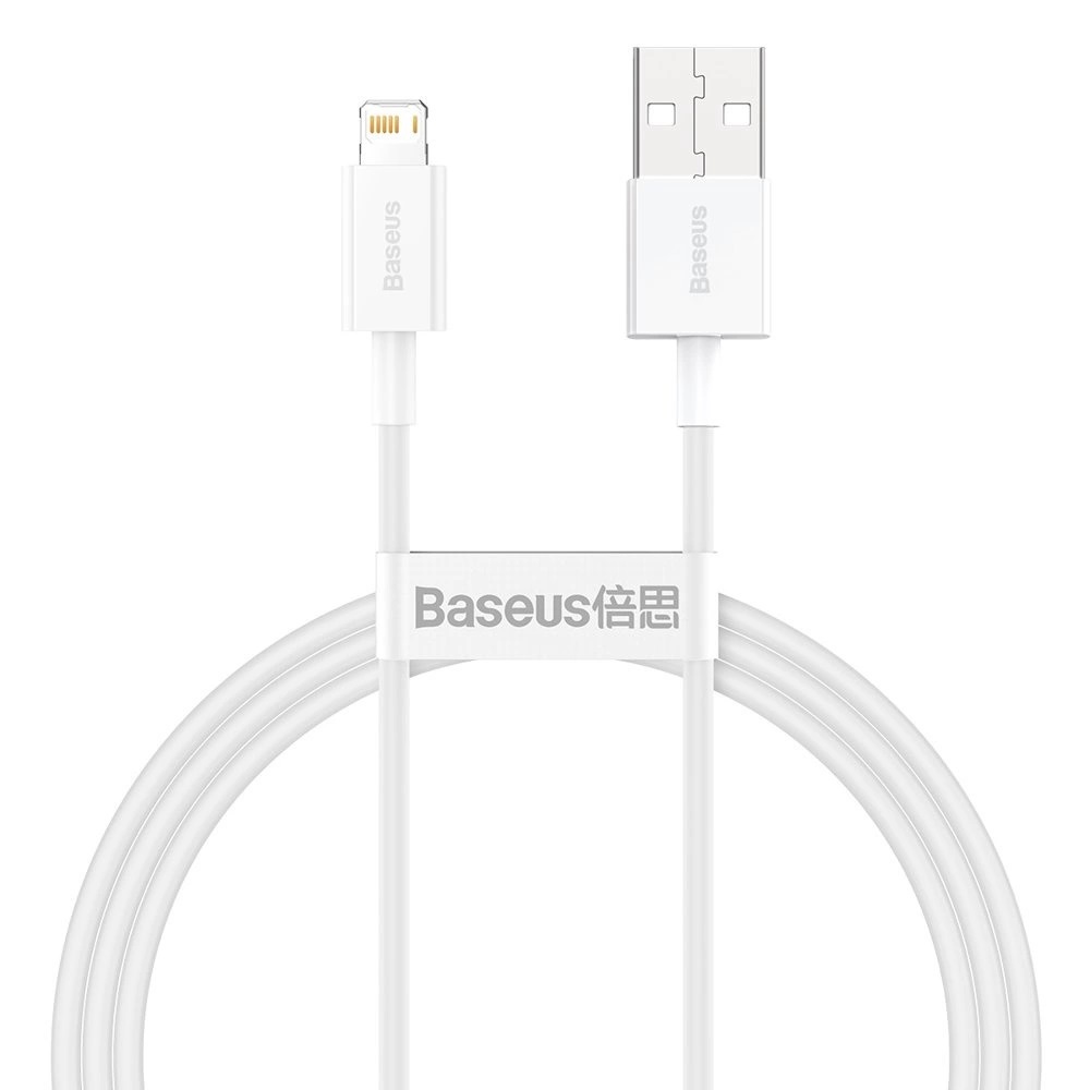 Obrázek Baseus Datový kabel Superior Series USB/Lightning 1m (2.4 A) bílá