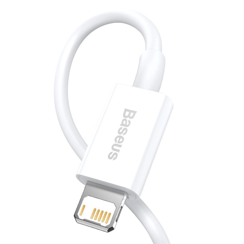 Obrázek Baseus Datový kabel Superior Series USB/Lightning 1m (2.4 A) bílá