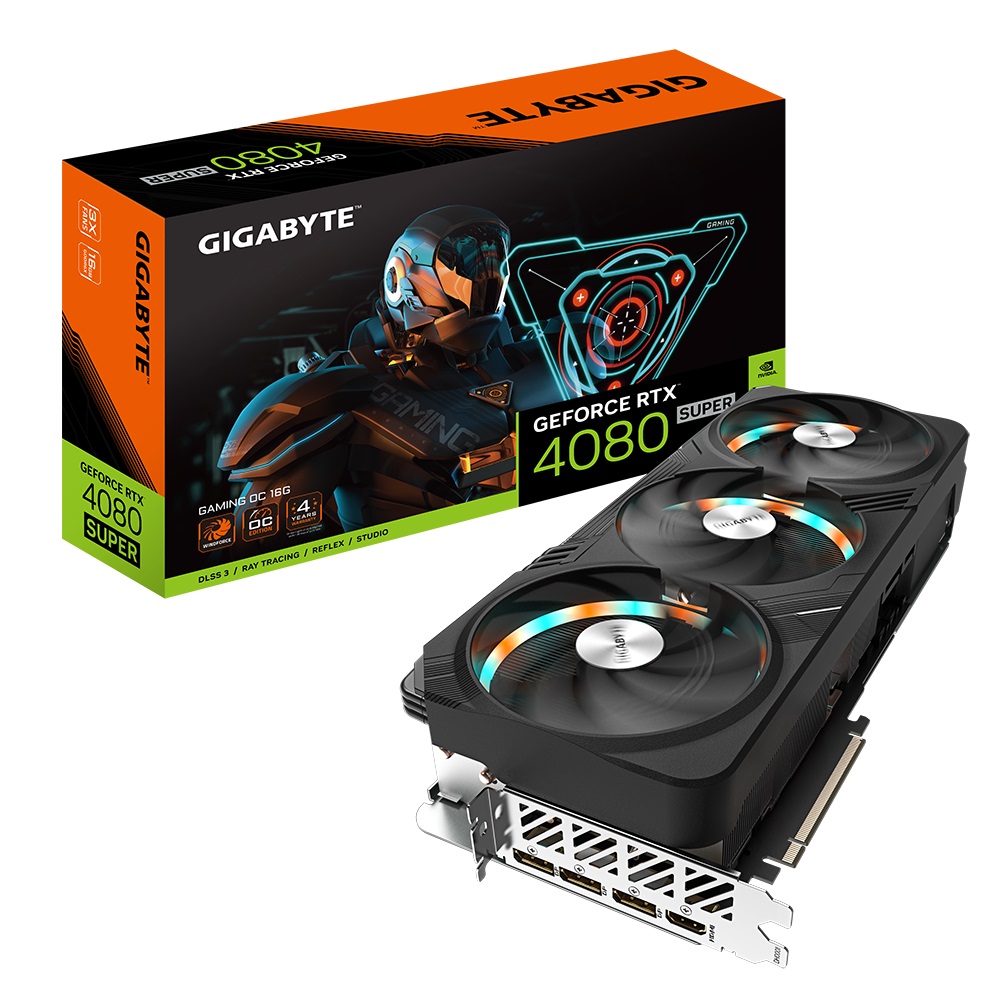 Obrázek GIGABYTE GeForce RTX 4080 SUPER/Gaming/OC/16GB/GDDR6x