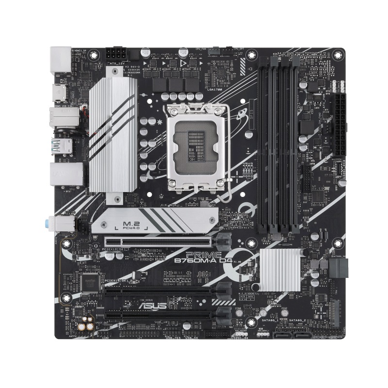 Obrázek ASUS PRIME B760M-A D4-CSM/LGA 1700/mATX