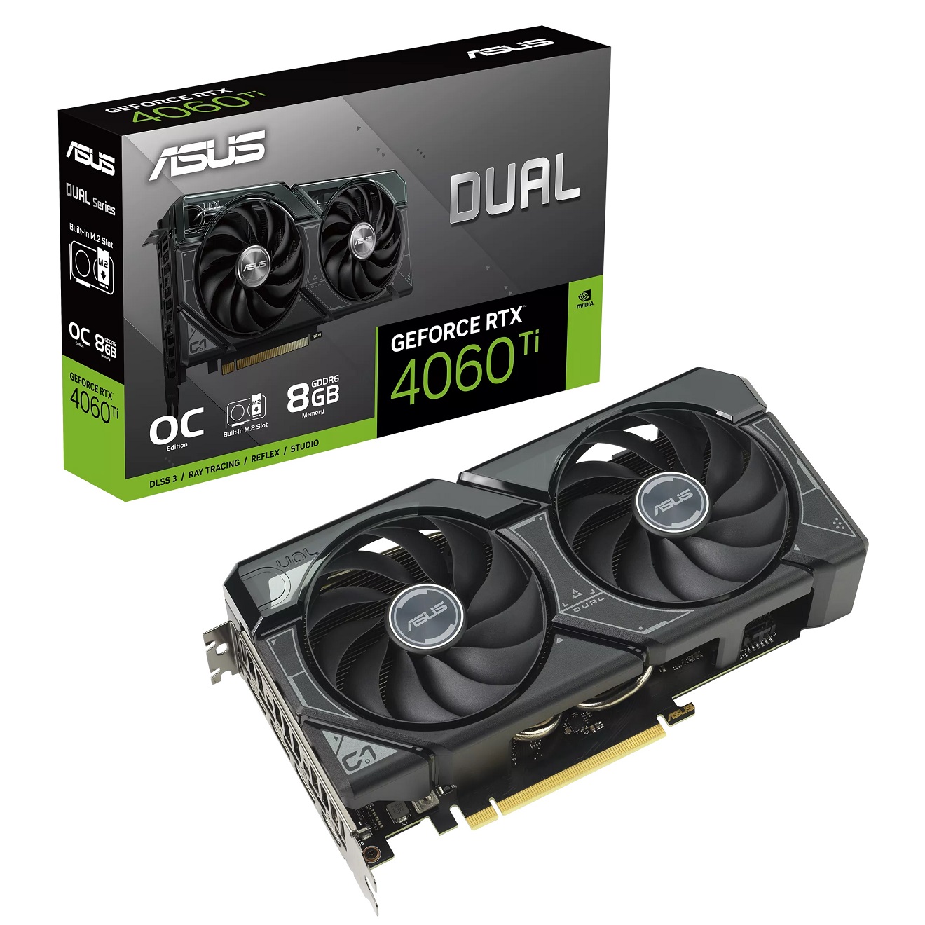 Obrázek ASUS Dual GeForce RTX 4060 Ti SSD/OC/8GB/GDDR6