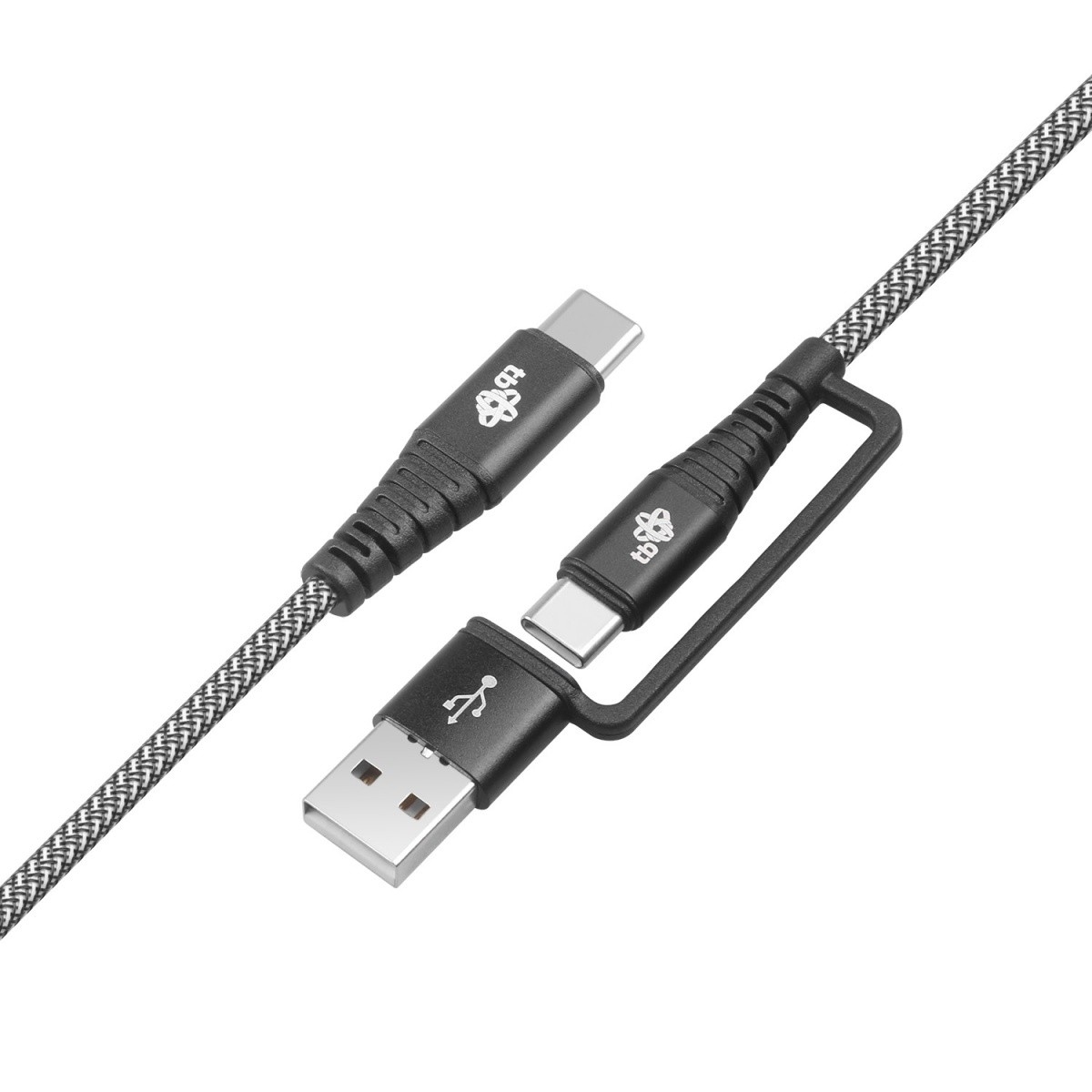 Obrázek TB Touch 2v1 kabel USB-C - USB C s USB A, 1,2m