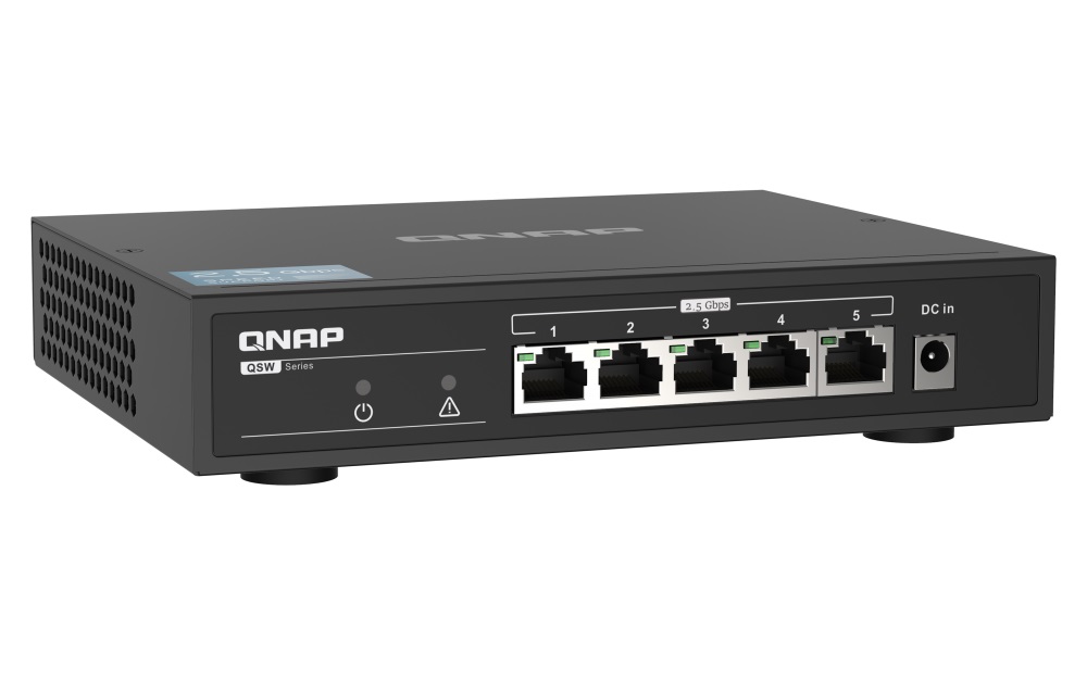 Obrázek QNAP TS-673A-SW5T (TS-673A-8G + QSW-1105-5T)