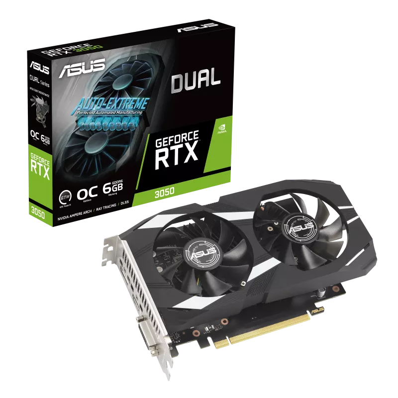 Obrázek ASUS Dual GeForce RTX 3050/OC/6GB/GDDR6