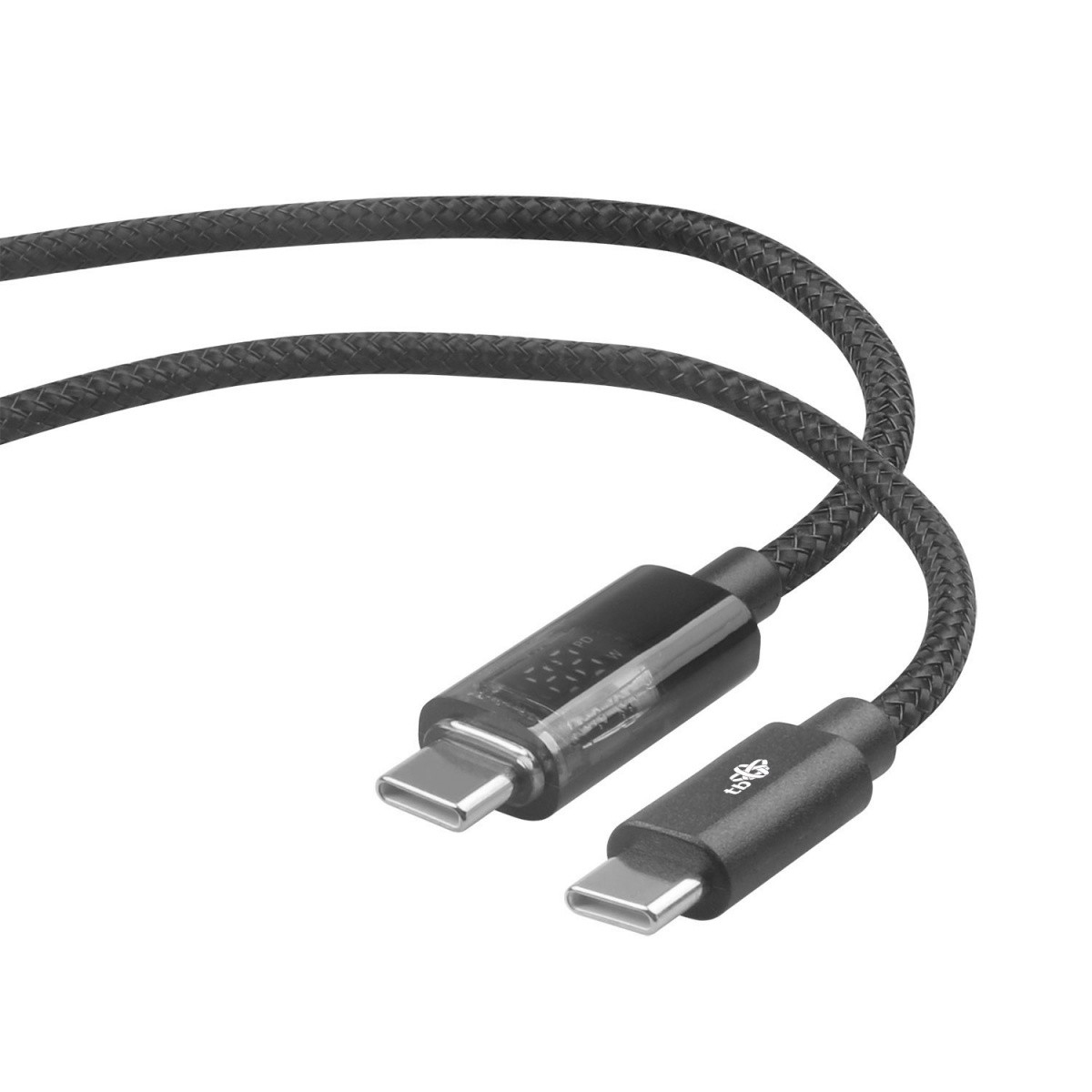 Obrázek TB Touch USB C kabel s indikátorem nabíjení 100W