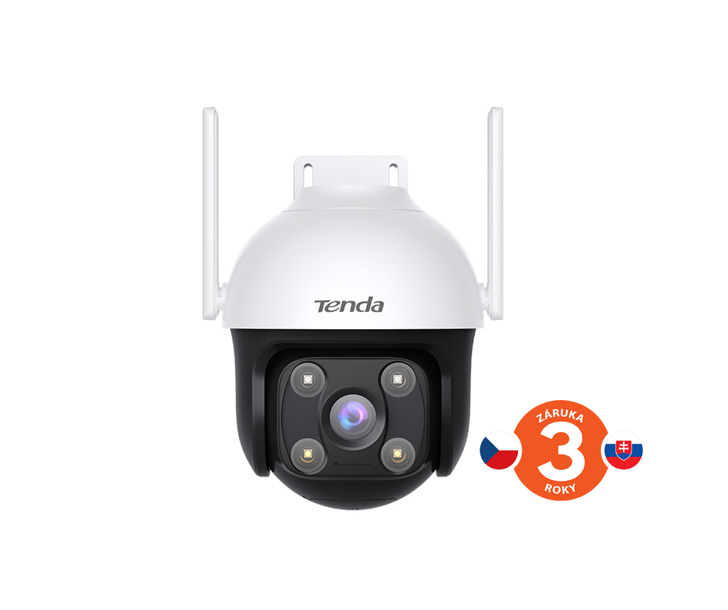 Obrázek Tenda RH7-WCA - Venkovní otočná IP65 Wi-Fi 4MPx kamera, noční LED, audio, detekce pohybu, CZ app