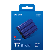 Samsung T7 Shield/2TB/SSD/Externí/2.5"/Modrá/3R