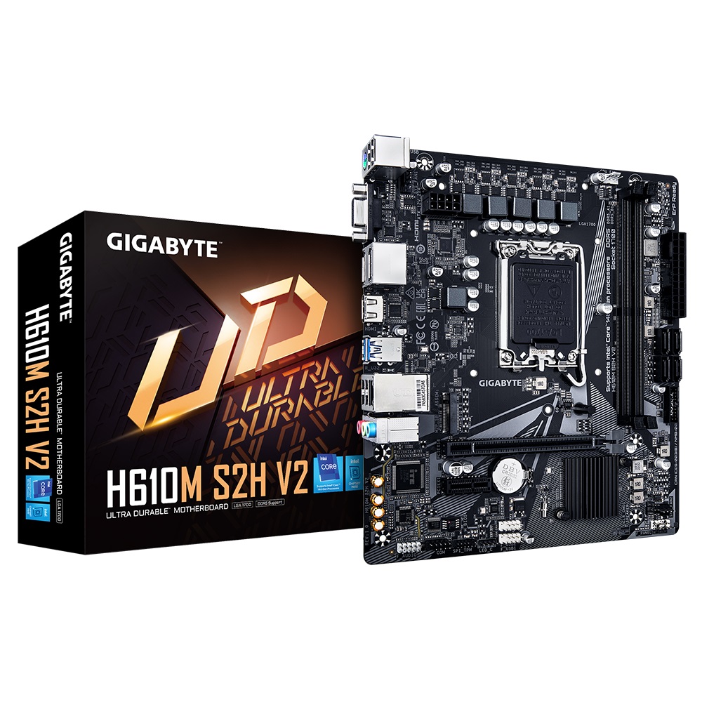 Obrázek GIGABYTE H610M S2H V2/LGA 1700/mATX