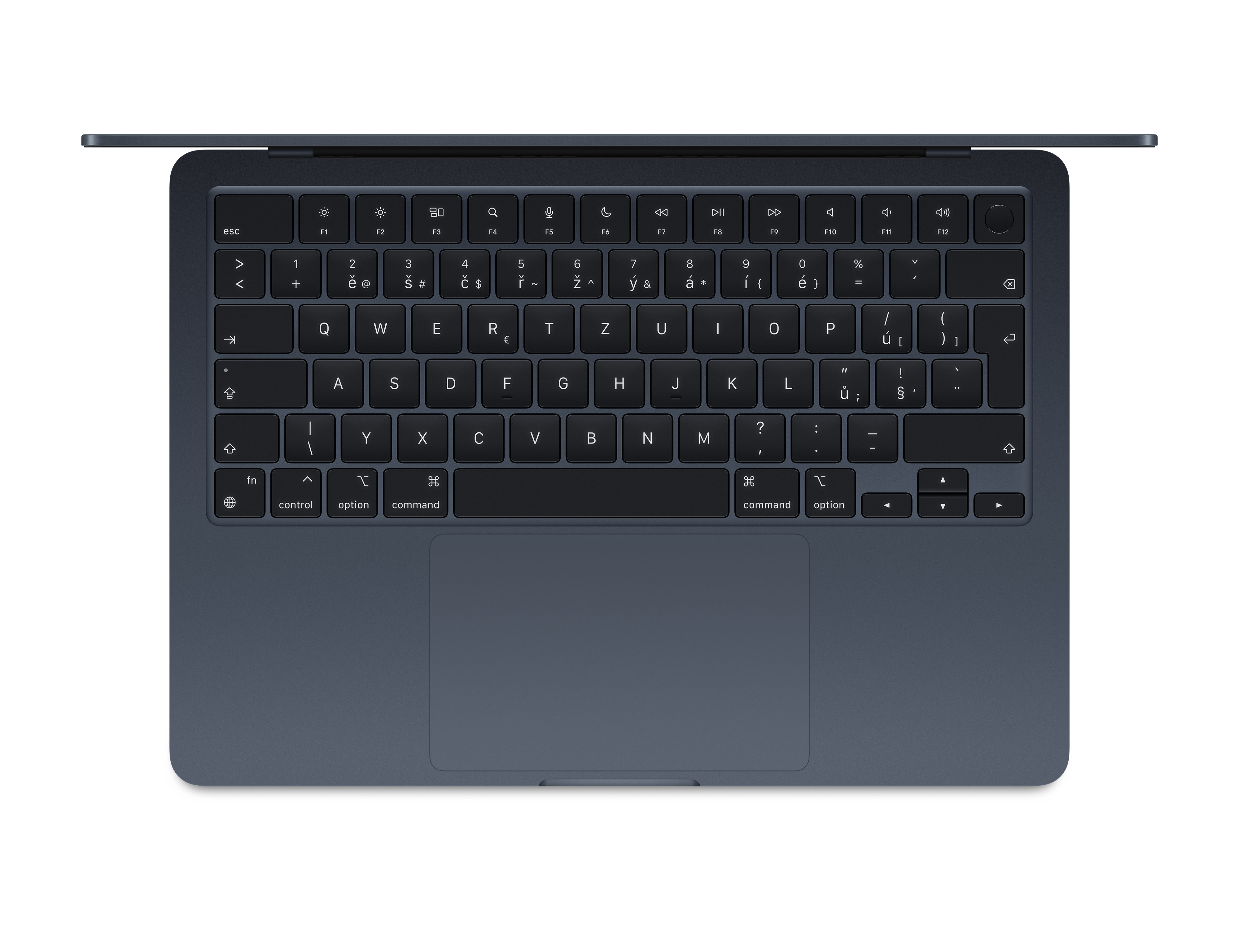 Obrázek MacBook Air 13" Apple M3 8core CPU, 8core GPU, 8GB, 256GB SSD, SK, temně inkoustový